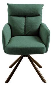 Designová otočná židle Maddison II zelená