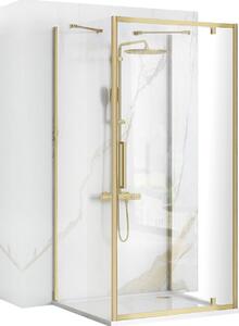 Sprchový Kout Rea Rapid Swing Brush Gold 100X100