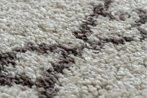 Dywany Łuszczów Kusový koberec Berber Fez G0535 cream and brown ROZMĚR: 80x150