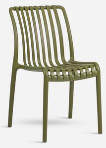 Plastová židle NICE Odstín: Olive green