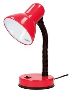 Stolní lampa na 1 žárovku E27 max 40W, červená, Bell, 3 roky záruka