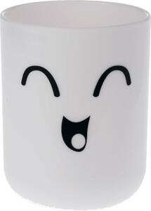 Spirella Hrnek na zubní kartáček Držák na zubní kartáček Smile Black