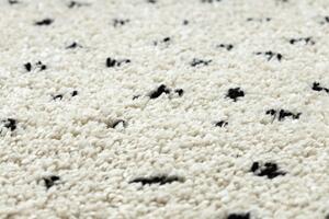 Dywany Łuszczów Kusový koberec Berber Syla B752 dots cream - 80x150 cm