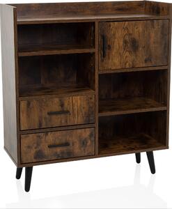 Hjh LIVING Komoda se 2 zásuvkami MYRDAL Příborník 90,0 x 80,0 x 30,0 cm