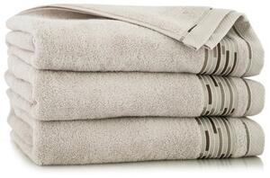 Egyptská bavlna ručníky a osuška Avisio - béžová Velikost: ručník 50 x 90