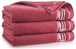 Egyptská bavlna ručníky a osuška Avisio - tmavě růžová Velikost: ručník 50 x 90