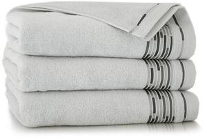 Egyptská bavlna ručníky a osuška Avisio - světle šedá Velikost: ručník 50 x 90