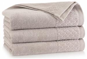 Egyptská bavlna ručníky a osuška Cannosa - béžová Velikost: osuška 70 x 140