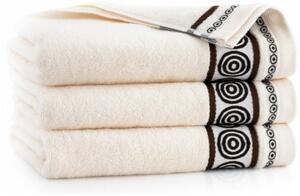 Egyptská bavlna ručníky a osuška Marciano 2 - smetanová Velikost: ručníček 30 x 50