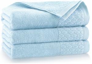 Egyptská bavlna ručníky a osuška Cannosa - světle modrá Velikost: ručníček 30 x 50