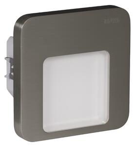 Zamel 01-221-22 svítidlo LED pod omítku LEDIX MOZA 230V AC, nerezová ocel, teplá bílá, IP20