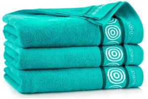 Egyptská bavlna ručníky a osuška Marciano 2 - tyrkysová Velikost: ručník 50 x 90