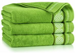 Egyptská bavlna ručníky a osuška Marciano 2 - zelená Velikost: ručníček 30 x 50