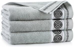 Egyptská bavlna ručníky a osuška Marciano 2 - světle šedá Velikost: ručníček 30 x 50