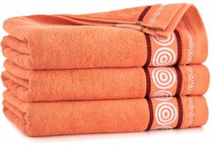 Egyptská bavlna ručníky a osuška Marciano 2 - oranžová Velikost: osuška 70 x 140