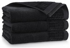 Egyptská bavlna ručníky a osuška Saveli - černá Velikost: osuška 70 x 140