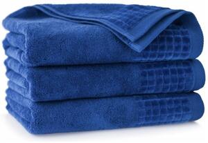 Egyptská bavlna ručníky a osuška Saveli - modrá royal Velikost: ručníček 30 x 50