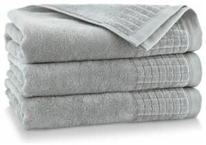 Egyptská bavlna ručníky a osuška Saveli - světle šedá Velikost: osuška 70 x 140