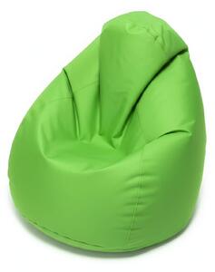 Sedací pytel Primabag Fuzzy zelená