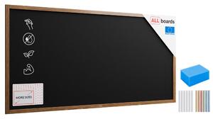 Allboards, Tabule černá křídová v dřevěném rámu 200x100 cm, TB2010