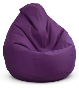 Sedací pytel Primabag Fuzzy fialová