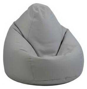 Sedací pytel Primabag Fuzzy šedá