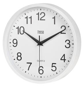 Teesa TSA0037 Nástěnné hodiny 25 cm, bílá