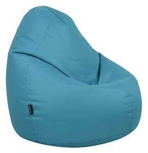 Sedací pytel Primabag Fuzzy tyrkysová