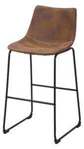 Hnědá barová židle Mauro Ferretti Metropolitan