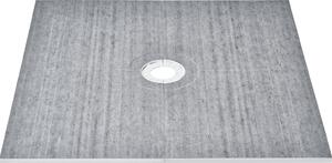VEVOR sada sprchového ráfku, 1828 x 1828 x 32 mm, velká sada sprchové vaničky se středovým odtokem, lehké instalační sady EPS se 2 nepromokavými utěrkami, tyče pro sklon sprchové vaničky vhodné do koupelen