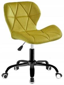 Ekspand | Kancelářská židle SKY74-1A – Ergonomická – Hořčičná/černá – Moderní design – Vysoký komfort