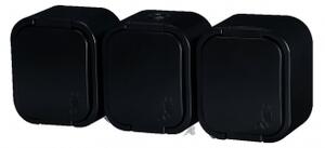 Abex Zásuvka trojitá IP54 NT-316B2-CZ