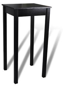 Barový stůl - MDF - 55x55x107 cm | černý