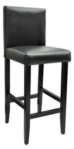 Barový stůl a 2 barové židle | černá