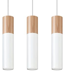 Sollux Lighting Závěsné svítidlo PABLO 3 bílé