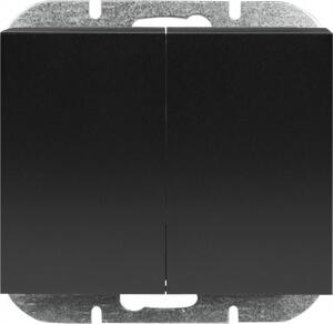 Abex Lustrový vypínač Onyx - černá WP-2O/CZ