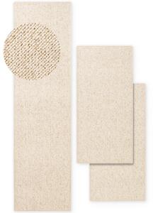 BT Carpet, Ložnicová sada Wolly 102843 Creme, 3 díly: 67x140 (2x), 67x250 (1x), bílá, ložnice