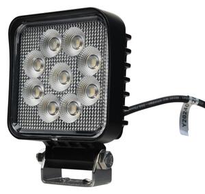 LED Bodové svítidlo pro automobil BLACK LED/36W/10-30V IP69 5700K hranatý