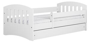 Kocot kids Dětská postel Classic I bílá, varianta 80x140, bez šuplíků, bez matrace