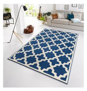 Modro-bílý koberec Zala Living Noble, 140 x 200 cm
