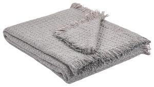 Bavlněná deka 124 x 160 cm šedá KAVAKLAR