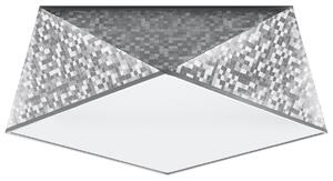 Sollux Lighting Stropní svítidlo HEXA 35 stříbrné