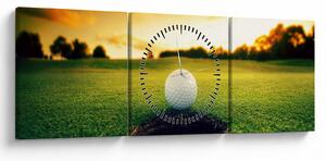 Obraz - Golf (s hodinami) (90x30 cm)