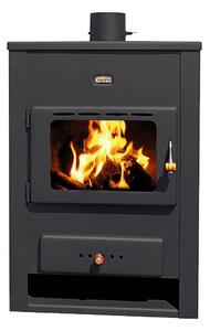 Krbová kamna Prity K13 - 12,1 kW, robustní provedení, grafitově černá, energetická třída A