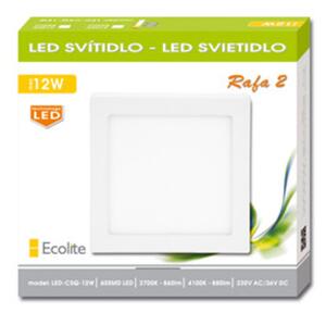 Ecolite SMD sv. přisaz.30x30cm, 25W, 2700K, IP20, 2240Lm LED-CSQ-25W/2700