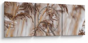 Obraz - Lipnice (s hodinami) (90x30 cm)