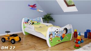 Dětská postel se šuplíkem 180x90cm FOTBÁLEK + matrace ZDARMA!
