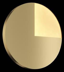 Nástěnné svítidlo Maytoni Jupiter LED, zlatá barva, Ø 44,8 cm