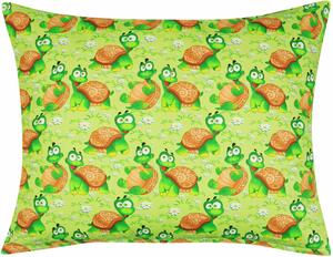 Bavlněný povlak na polštář Želvičky Velikost: 70 x 90