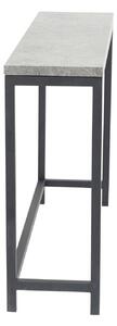 Odkládací stolek Rise, černý, 30x110